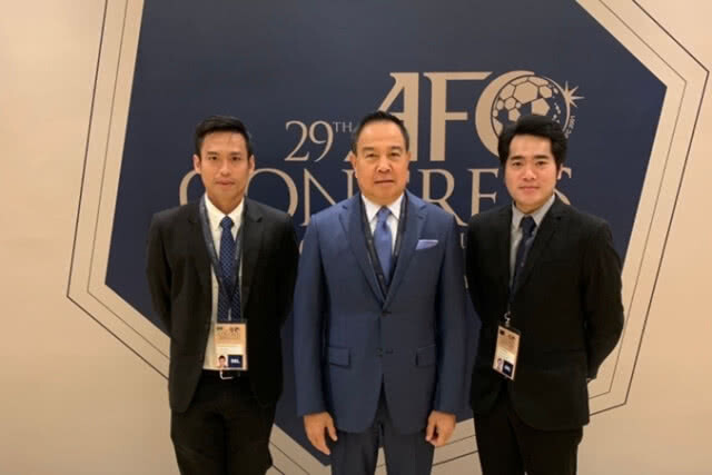 นายกสมาคมฯ ร่วมประชุมใหญ่เอเอฟซี พร้อมหารือเรื่องการสร้างศูนย์ฝึกและ VAR
