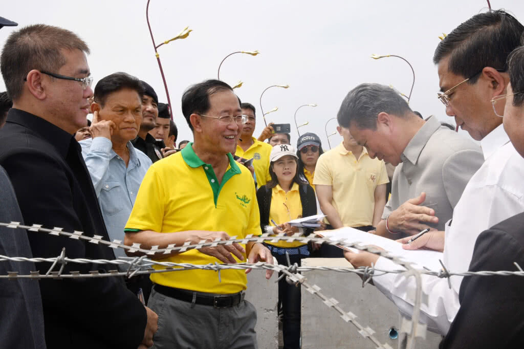 คมนาคมเผยสะพานข้ามพรมแดนบ้านหนองเอี่ยน - สตึงบท พร้อมเปิดใช้งานภายใน 2 ปี