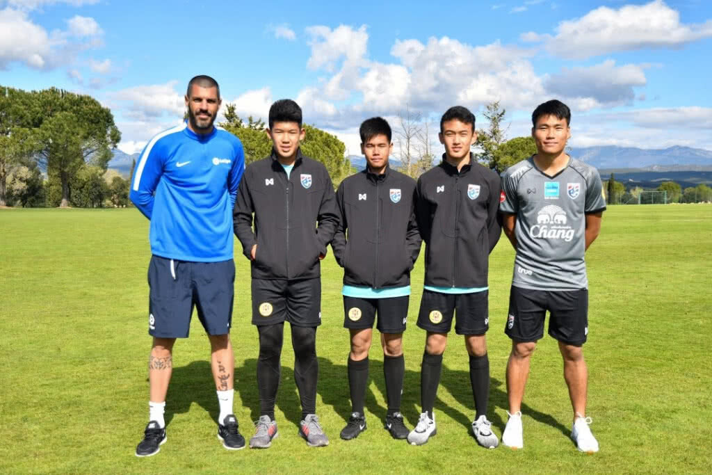 นายทวาร "ช้างศึก U15" เผยโค้ชผู้รักษาประตูสเปน ช่วยพัฒนาฝีมือขึ้นอีกระดับ