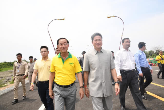 คมนาคมเผยสะพานข้ามพรมแดนบ้านหนองเอี่ยน - สตึงบท พร้อมเปิดใช้งานภายใน 2 ปี