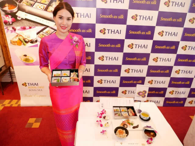 การบินไทย บริการเมนูอาหารญี่ปุ่นต้นตำรับแบบ "วาโชกุ"ในเส้นทางไป-กลับ กรุงเทพฯ–ญี่ปุ่น