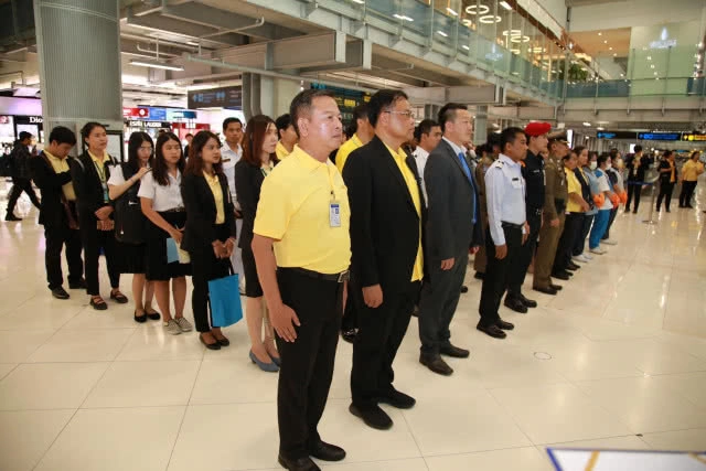 สุวรรณภูมิจัดกิจกรรม "ล้างส้วมพร้อมกัน รับวันสงกรานต์" ประจำปี 2562