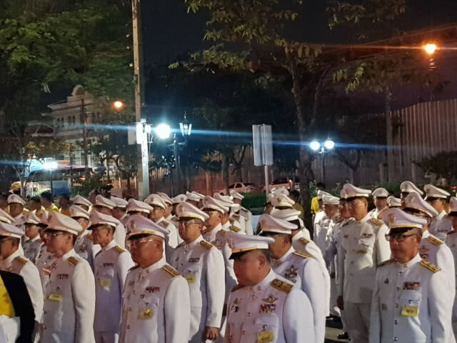 พิธีซ้อมขบวนเชิญน้ำอภิเษกจาก มท.ไป วัดสุทัศน์