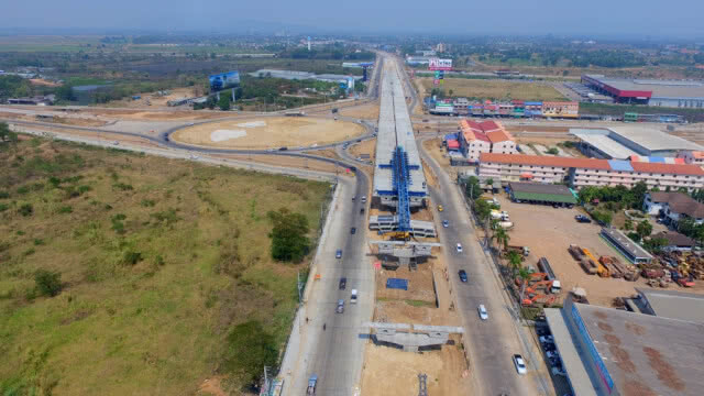 เปิดใช้วงเวียนสี่แยกอินโดจีน รับรถจากภาคกลางสู่ภาคเหนือช่วงสงกรานต์