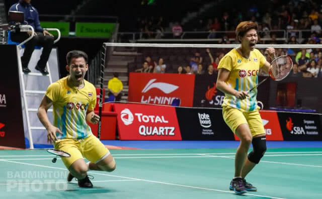 "คุณหญิงปัทมา" ขอคนไทย เชียร์ "บาส-ปอป้อ"คว้าชัยแบดสิงค์โปร์