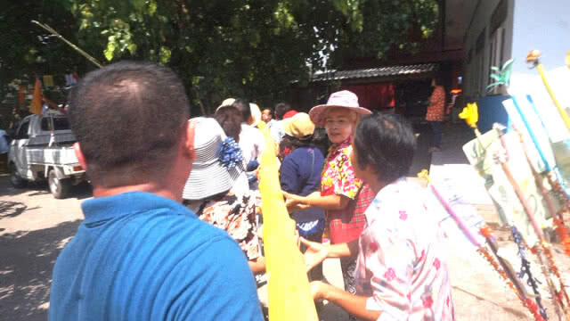 เมืองตาก สืบสานประเพณี "ไม้ค้ำสะหลี"