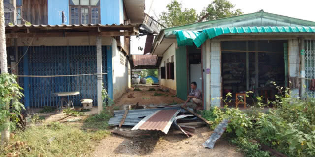 พายุพัดถล่มกำแพงเพชร 7 อำเภอ บ้านเสียหาย 317 หลัง