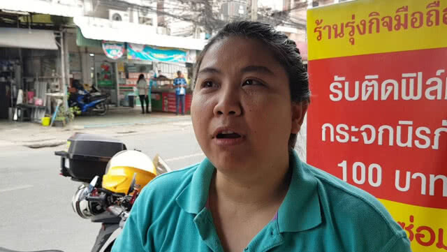 สาวแสบฉกกุญแจ-เติมน้ำมัน ขโมยมอเตอร์ไซด์หนี