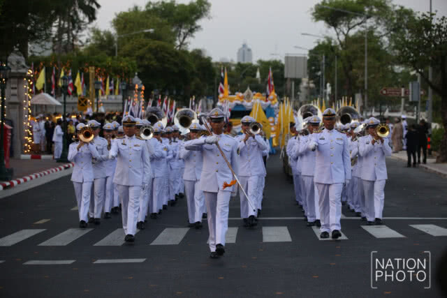 พิธีเสกน้ำอภิเษกรวมจาก​กทม.และ 76 จังหวัด เพื่อทำน้ำเทพมนตร์ เจริญพระพุทธมนต์ และทำน้ำพระพุทธมนต์