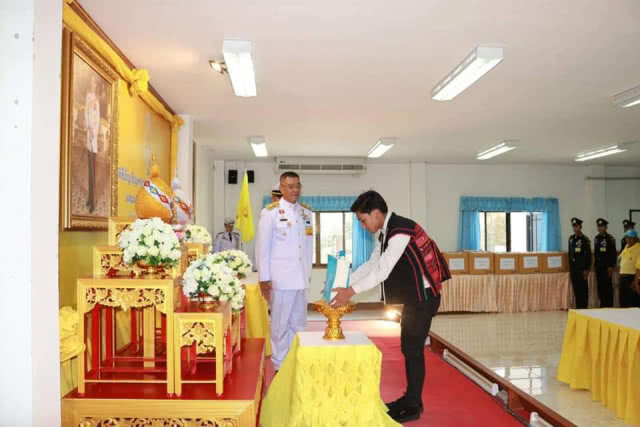 อัญเชิญพระราชกระแสในหลวง ทรงชมเชยครอบครัวนายอาโละ อาซังกู่ อาสาดับไฟป่าจนเสียชีวิต