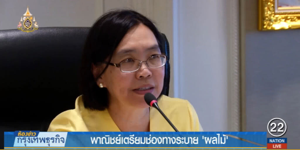 พาณิชย์เตรียมช่องทางระบาย "ผลไม้" แก้ราคาตกต่ำ พาณิชย์เตรียมช่องทางระบาย "ผลไม้" แก้ราคาตกต่ำ