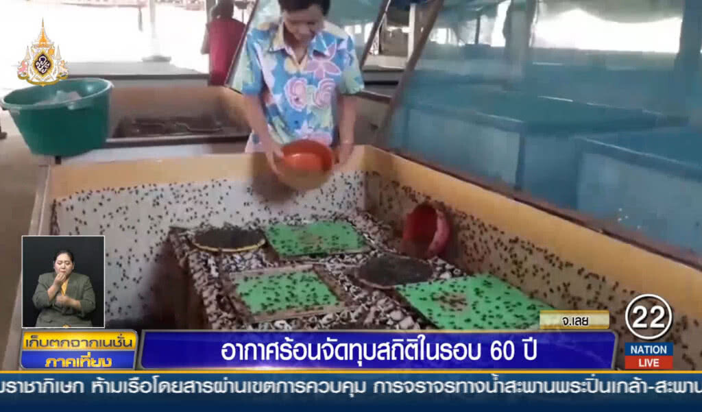 อากาศร้อนจัดทุบสถิติคาบ 60 ปี