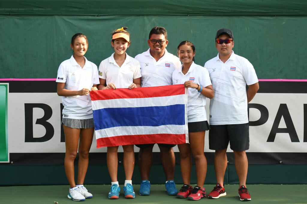 หวดเยาวชนไทยเฉือน "ไต้หวัน" คว้าแชมป์ "จูเนียร์เฟดคัพ 2019"