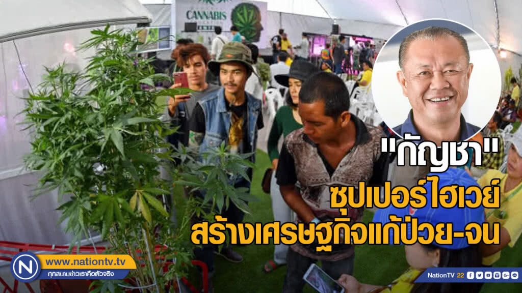 "เนวิน" ชู "กัญชา" ซุปเปอร์ไฮเวย์สร้างเศรษฐกิจแก้ป่วย-จน