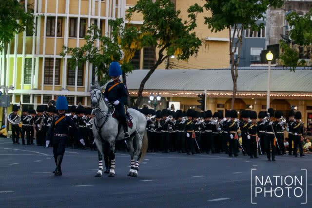 พิธีซ้อมริ้วขบวนพระบรมราชอิสริยยศพยุหยาตราสถลมารค ครั้งที่ 2