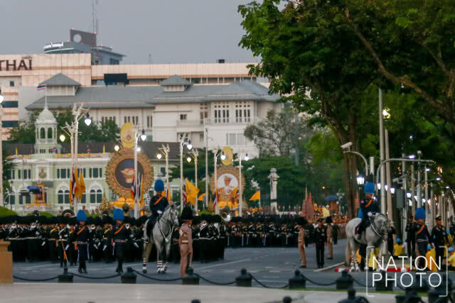 พิธีซ้อมริ้วขบวนพระบรมราชอิสริยยศพยุหยาตราสถลมารค ครั้งที่ 2