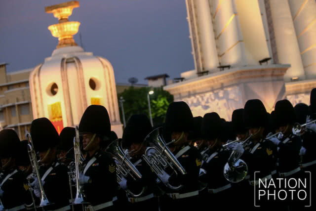 พิธีซ้อมริ้วขบวนพระบรมราชอิสริยยศพยุหยาตราสถลมารค ครั้งที่ 2