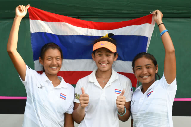 หวดเยาวชนไทยเฉือน "ไต้หวัน" คว้าแชมป์ "จูเนียร์เฟดคัพ 2019"