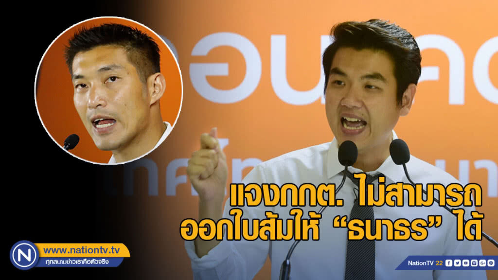 "ปิยบุตร" แจงกกต.ไม่สามารถออกใบส้มให้ "ธนาธร" ได้