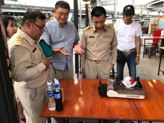 สมอ. ตรวจร้านหมูกระทะหลังแก๊สกระป๋องระเบิด แนะใช้เตาถ่าน เตาไฟฟ้ามาตรฐาน