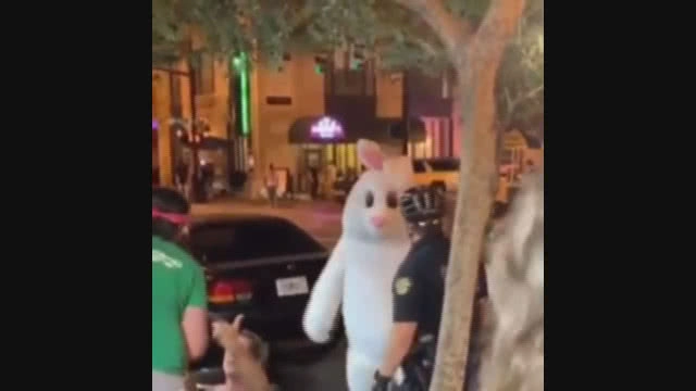 กระต่ายสายโหด! รัวหมัดใส่ชายที่กำลังทำร้ายหญิงสาวกลางถนน