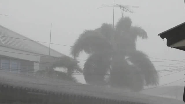 พายุฝนถล่ม "แม่สาย-ท่าขี้เหล็ก"