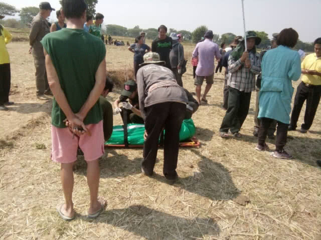 หนุ่มใหญ่ลง งมหอย สุดท้ายกลายเป็นศพ