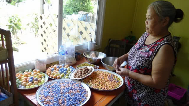 บัวลอยทุเรียนของอร่อยเมืองระยอง