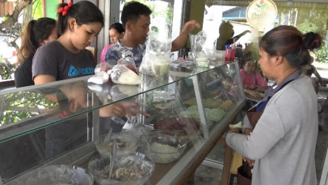 บัวลอยทุเรียนของอร่อยเมืองระยอง