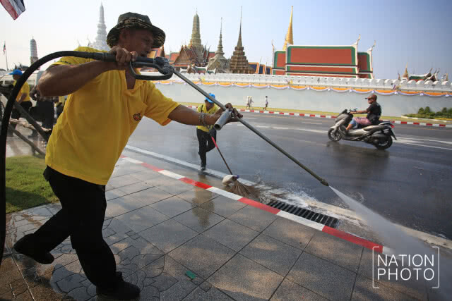 ทุกภาคส่วนรวมพลัง Big Cleaning เส้นทางเสด็จฯ
