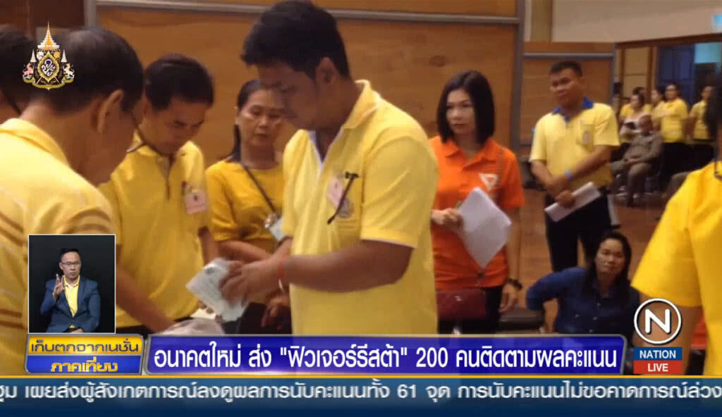 อนาคตใหม่ส่ง "ฟิวเจอร์ริสต้า" 200 คนติดตามผลนับคะแนน