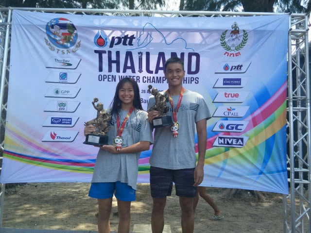 "เอิร์ธ" ศิวัช คว้าชัยว่ายมาราธอน10 กิโลเมตร คัดตัวซีเกมส์