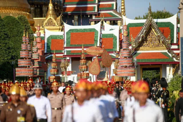 ประมวลภาพ การฝึกซ้อมใหญ่เสมือนจริงริ้วขบวนราบใหญ่ ในพิธีการงานพระราชพิธีบรมราชาภิเษก