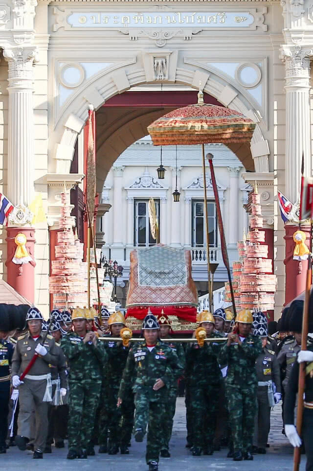 ประมวลภาพ การฝึกซ้อมใหญ่เสมือนจริงริ้วขบวนราบใหญ่ ในพิธีการงานพระราชพิธีบรมราชาภิเษก