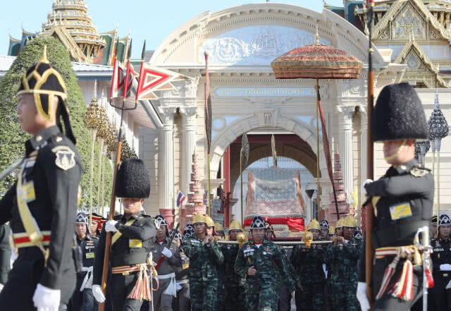 ประมวลภาพ การฝึกซ้อมใหญ่เสมือนจริงริ้วขบวนราบใหญ่ ในพิธีการงานพระราชพิธีบรมราชาภิเษก