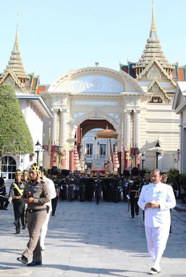 ประมวลภาพ การฝึกซ้อมใหญ่เสมือนจริงริ้วขบวนราบใหญ่ ในพิธีการงานพระราชพิธีบรมราชาภิเษก