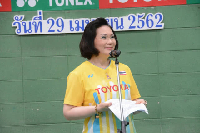 "คุณหญิงปัทมา"ตั้งเป้าลูกขนไก่ไทยทะลุ8ทีม"สุธีรมานคัพ2019"