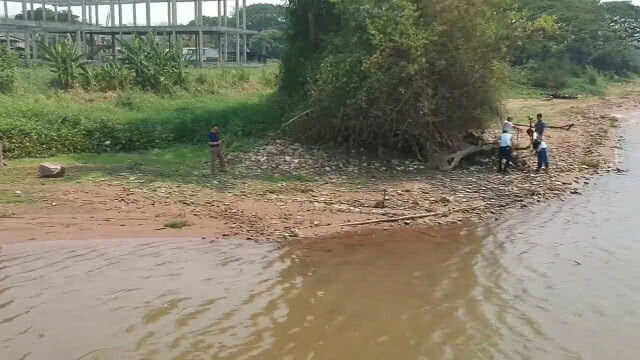 พบโบราณสถานวัดเก่าแก่ 600 ปี หลังน้ำกว๊านพะเยาลด