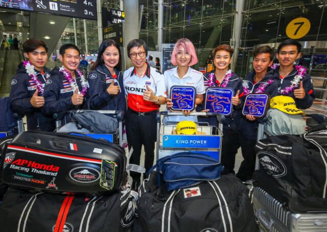 ทีมบิดฮอนด้าถึงไทย - ลุยต่อ" เอเซียโรดฯ"สนามบุรีรัมย์