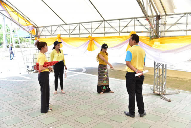 นครปฐมเตรียมสถานที่งานพระราชพิธีบรมราชาภิเษก พ.ศ. 2562