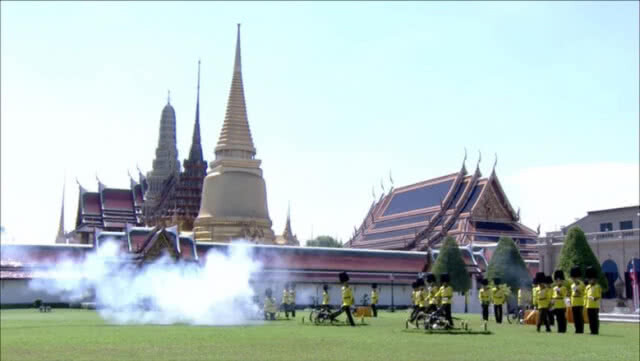 3 เหล่าทัพยิงสลุตหลวง 101 นัด 