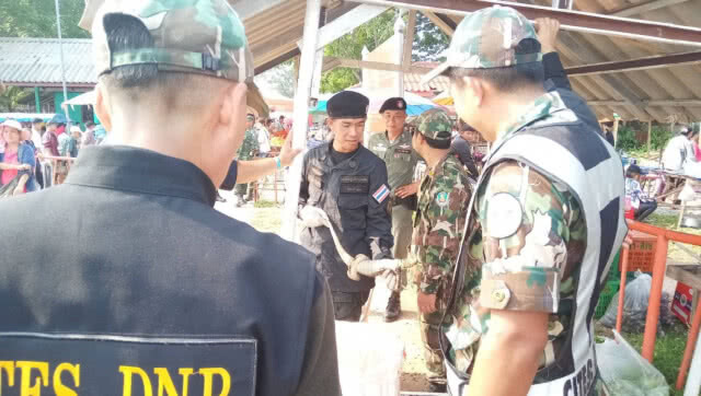 ยึดสัตว์ป่าคุ้มครองและซากสัตว์ป่ารวม 2 คดี! จุดผ่อนปรนการค้าชายแดนไทย-ลาว บ้านเปงจาน