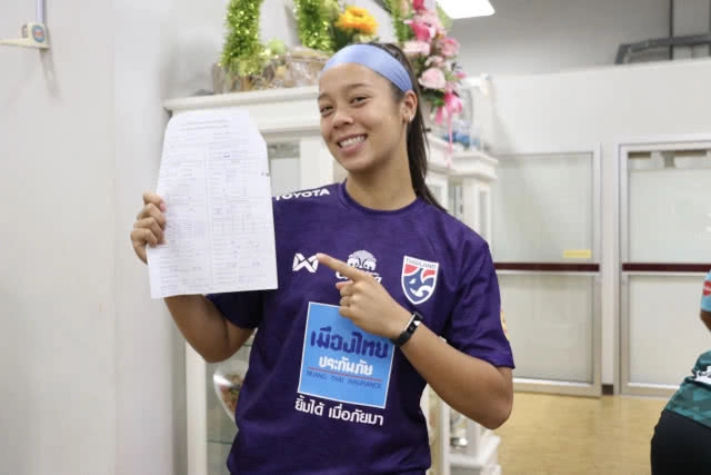 "ชบาแก้ว" เทสฟิตก่อนบอลโลก มาดามแป้งเผยมีผลต่อการตัดตัว