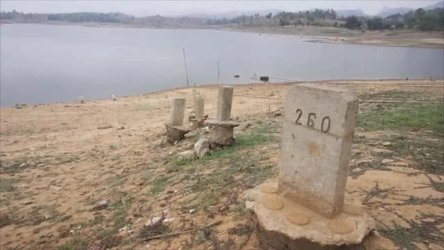 อ่างเก็บน้ำห้วยน้ำลึกแม่ปะ แห้งขอด