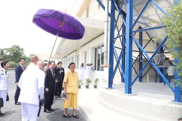 สมเด็จพระกนิษฐาธิราชเจ้าฯ เสด็จฯ แทนพระองค์ ทอดพระเนตรความก้าวหน้าโครงการส่วนพระองค์ สวนจิตรลดา