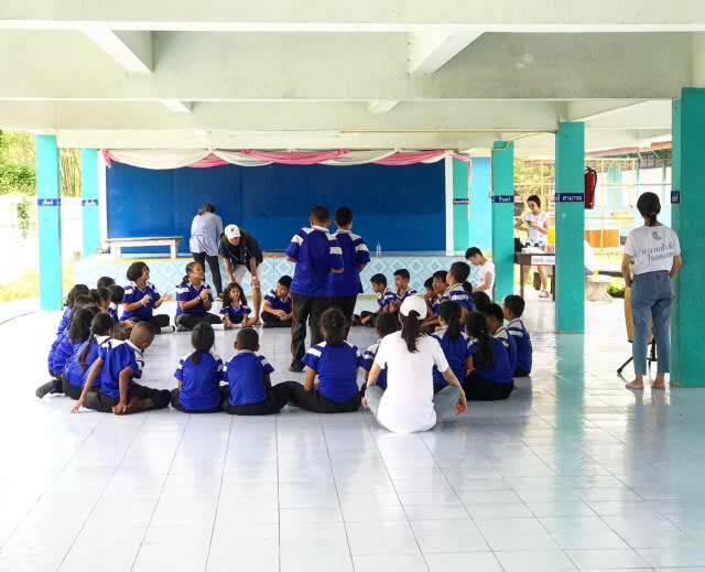 นักศึกษาผุด โครงการ"HappyBuilder" พัฒนาโรงเรียนขาดแคลน