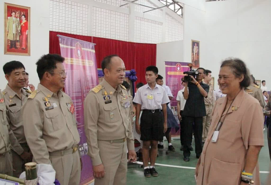 สมเด็จพระกนิษฐาธิราชเจ้า กรมสมเด็จพระเทพรัตนราชสุดาฯ ทรงติดตามการดำเนินงานรร.บ่อเกลือ จ.น่าน