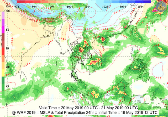 ประกาศเข้าฤดูฝนปี62 เตือน20-22พ.ค.ฝนตกหนัก