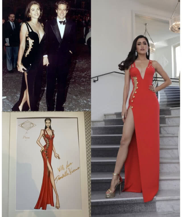 "ปู-ไปรยา" เปิดพรมแดงด้วยชุด Versace Iconic dress ระดับตำนาน