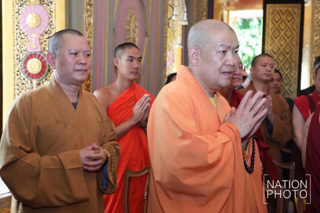 พระสงฆ์จากจีน เข้ากราบถวายสักการะสมเด็จพระสังฆราช